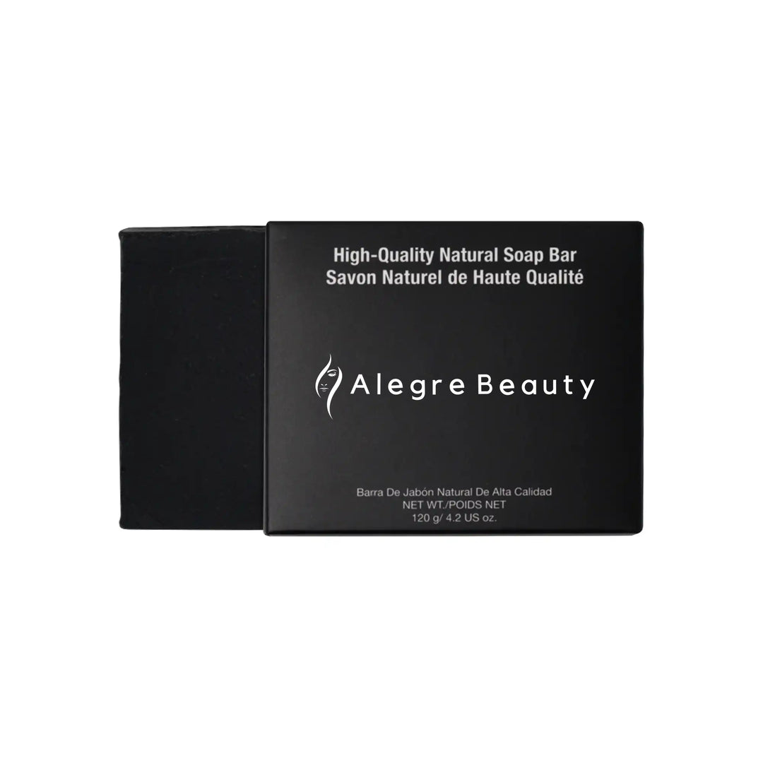 Natural Charcoal Lather Soap - Alegre Beauty