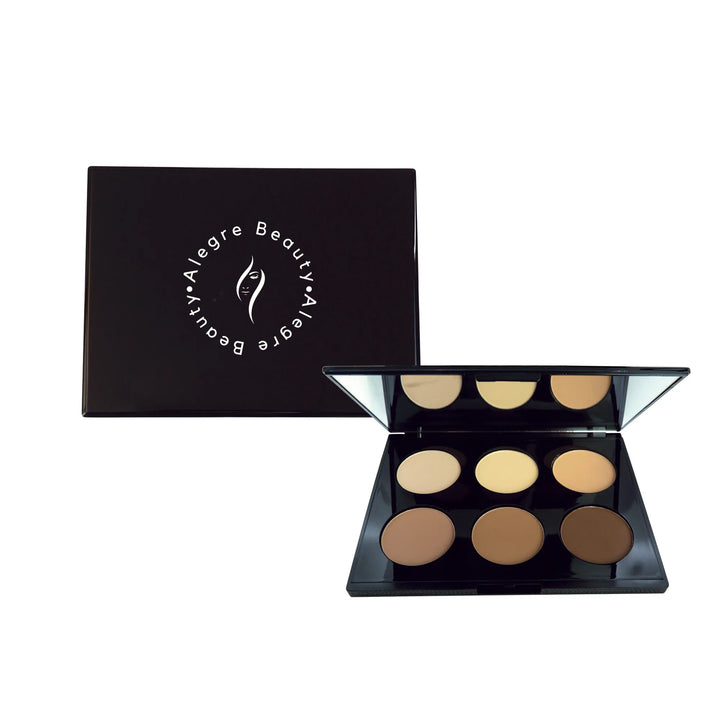 Contour and Highlight Palette - Natural Glow - Alegre Beauty
